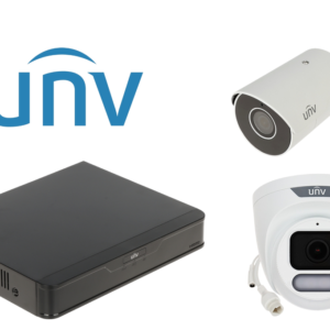 VALVEKAAMERA KOMPLEKT KIT-NVR501-04B+IPC2128LE-ADF28KM-H+IPC3624LE-ADF28 2 KAAMERAT + DVR UNIVIEW